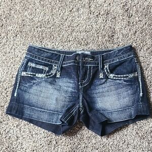 Daytrip Dark Blue Jean Shorts
